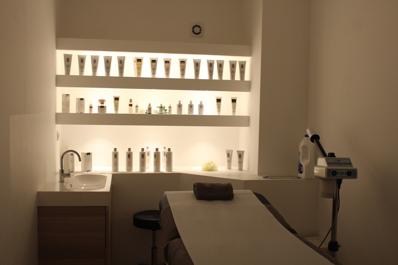 Sala massaggi — dettaglio